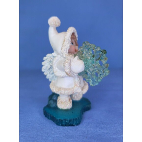 Christmas Snowflake KRISTIN Figurine Little Dreamsicles 1998 Northern Lights VTG - Picture 6 of 9